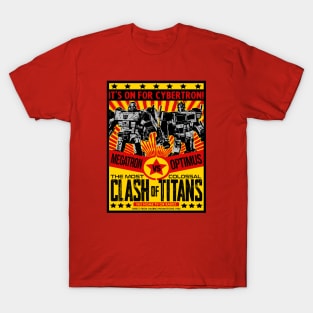 TRANSFORMERS FIGHT POSTER T-Shirt